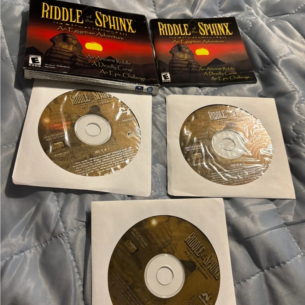 Riddle of the Sphinx: An Egyptian Adventure PC CD-ROM Game